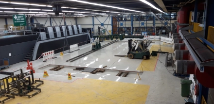 Printing press replacement for Wifac, at Smurfit Kappa Zedek